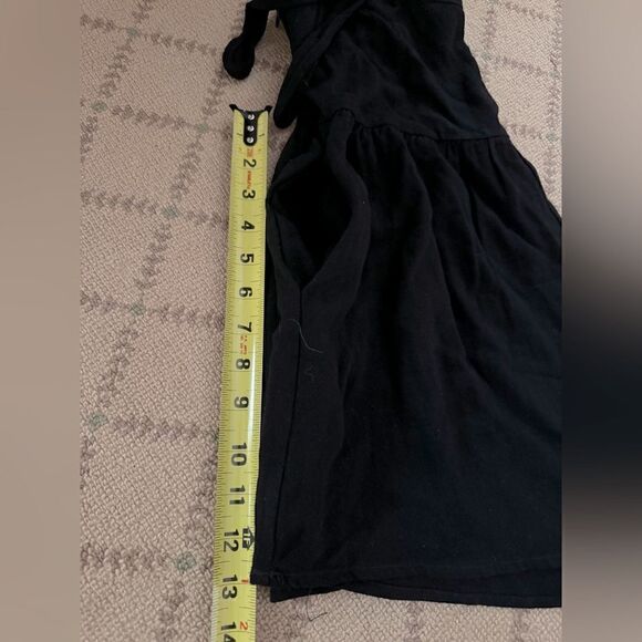 Princess Polly black cotton linen blend one piece flowy boho romper 2 - Picture 7 of 9